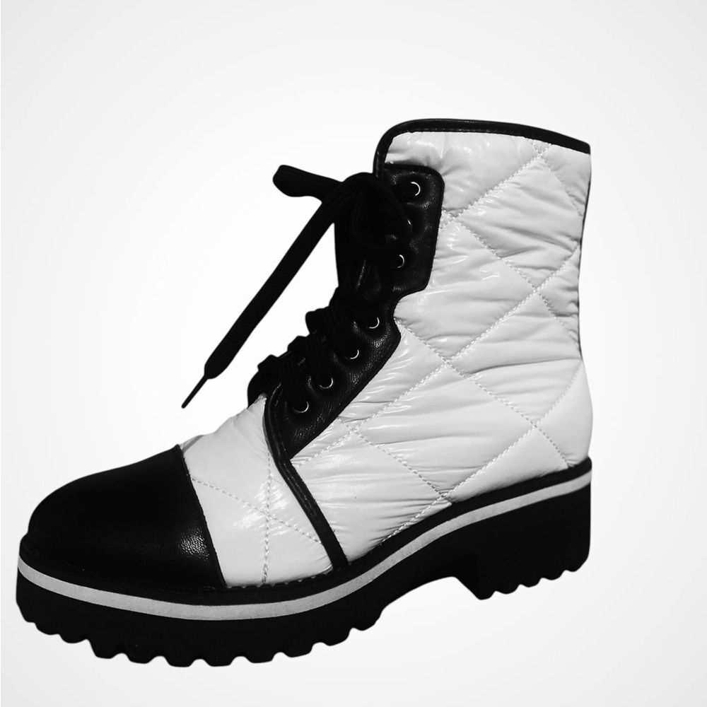 Anthropologie | Camper mid calf boots | Hiker Boots Lugg sole NWOB size 7.5 - Picture 2 of 8